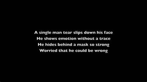 single man tear  exorcism  lyrics youtube