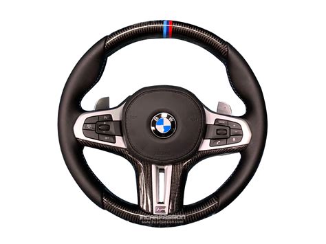 bmw  performance steering wheel  carbon led racing display