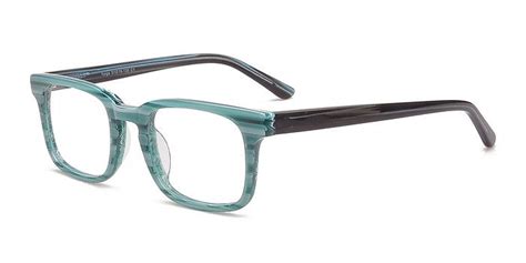 Yurga Blue Plastic Eyeglasses Glasses Fashion Yurga