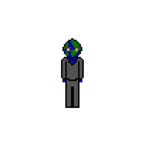 pixilart player sprite front  anonymous