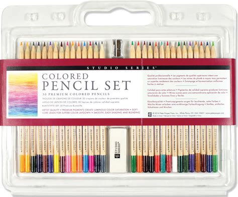 studio series colored pencil set papermese