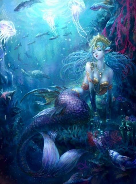 pin by marie hart on mermaid artwork modern misc with images