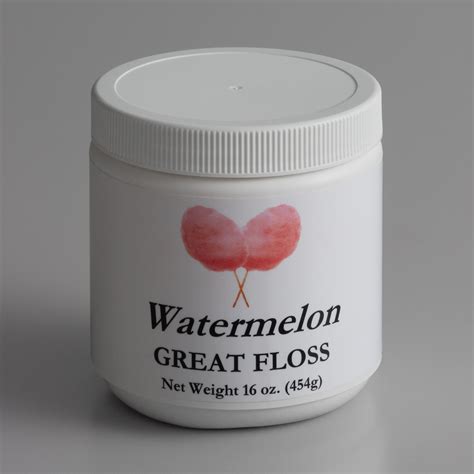 great western great floss  lb pink watermelon cotton candy