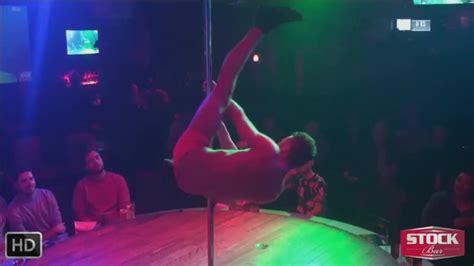 best gay male strippers live from famous montreal stock