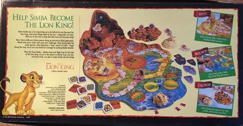 lion king board game gra krol lew ang  oficjalne