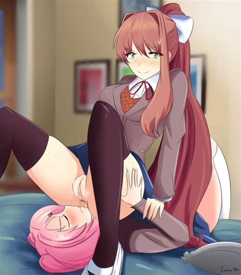 2690041 Doki Doki Literature Club Monika Natsuki Tsundere