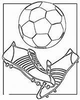 Soccer Coloring Pages Player Print Color Kids sketch template