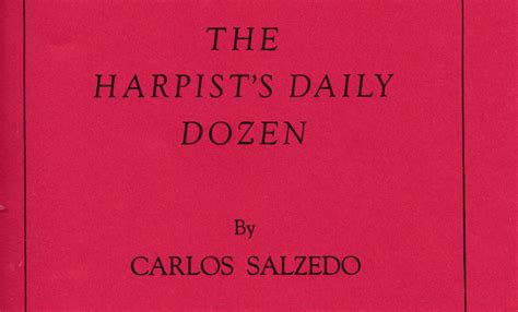 salzedo s exercises for harp the daily dozen and the