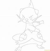 Coloring Pages Pokemon Dewott Samurott Emolga Color Printable Supercoloring Template Drawing Crafts Draw Print Dot Pokémon Choose Board Categories sketch template