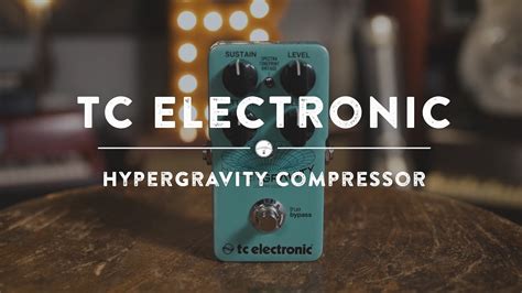 tc electronic hypergravity compressor reverb demo video youtube