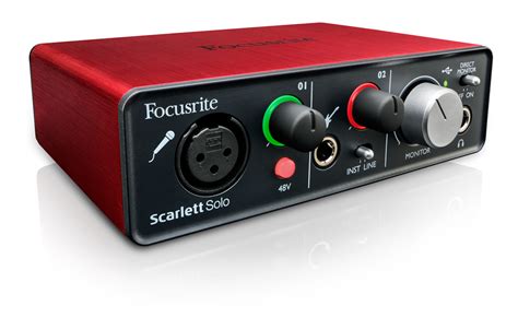 kvr focusrite announces scarlett solo    usb