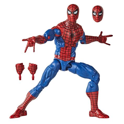 spider man figurine marvel spider man retro collection hasbro  cm