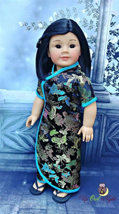 chinese new year cheongsam with butterfly print includes sandals