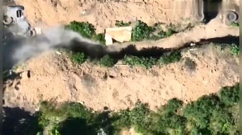 ukrainian drone dropping  vog  grenade   russian infantryman june  zaporizhzhia