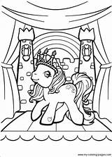 Coloring Pages Pony Little Printable Mlp sketch template