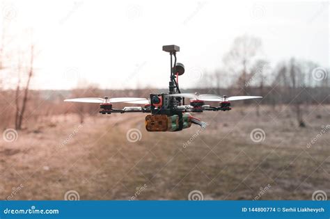 fpv drone ready  fly stock photo image  dangerous