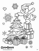 Coloring Care Christmas Bear Pages Bears Colouring Printable Tree Drawing Sheets Nutrition Color Toppers Uploaded User Noel Getdrawings Getcolorings Choose sketch template