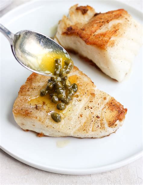 Pan Seared Chilean Sea Bass Recipe With Lemon Butter