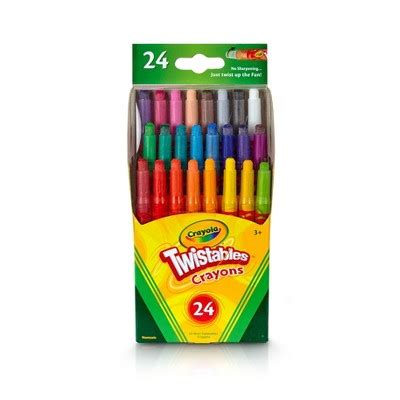 crayola ct mini twistables crayons target