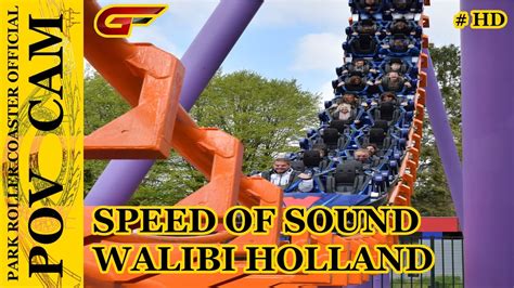 Speed Of Sound On Ride Pov Cam Walibi Holland Youtube