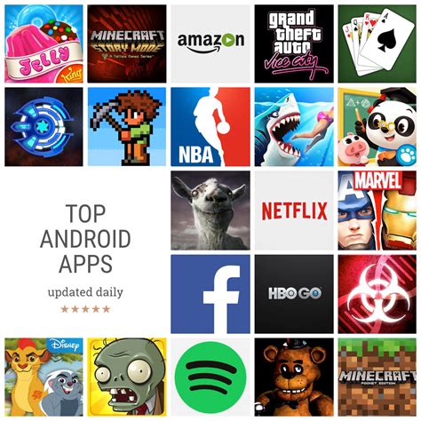 top android apps updated daily