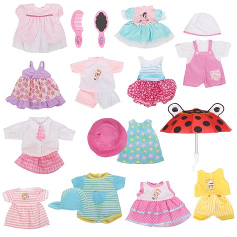 set   handmade lovely baby doll clothes dress outfits costumes