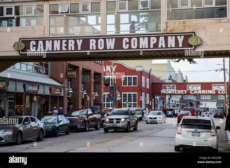cannery row monterey california stock photo alamy