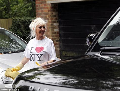 Paul Daniels Widow Debbie Mcgee Cleans His Old Car Complete With