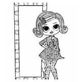 Coloring Pages Lol Omg Dolls Xcolorings Doll sketch template