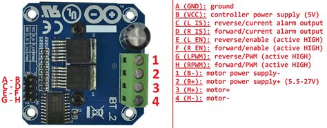 electronic   control  motor driver bts  pwm valuable tech notes