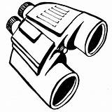 Drawing Binoculars Binocular Coloring Paintingvalley Drawings Getdrawings sketch template