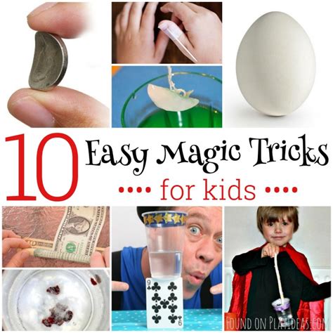 easy magic tricks  kids page