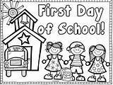 School Back Welcome First Preschool Kindergarten Coloring Pages Clipart Grade 1st Drawing Second Color Printable Dollar Bill Activities Print Getcolorings sketch template