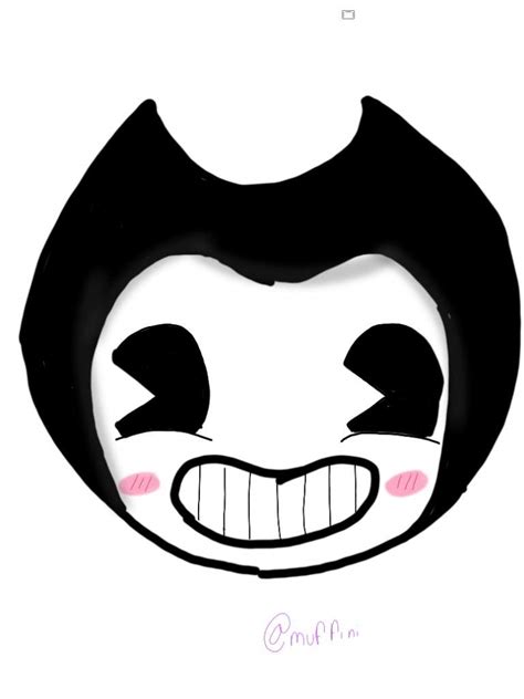 Bendy Face Art 🎥bendy And The Ink Machine🎥 Amino