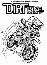Motocross Coloring Pages Print Printable Color Books sketch template