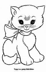 Coloring Pages Cat Color Kitten Kids Cats Kitty Book Pg Flickr Flyer Sheets Printable Animal Hi Dogs Colouring Template Cute sketch template