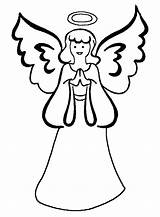 Coloring Bible Angels Pages Angel6 Easily Print sketch template