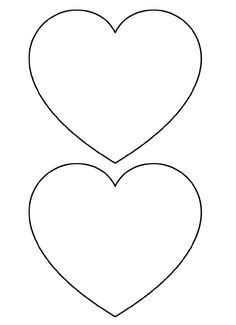 printable heart templates spring holidays heart template