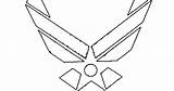 Emblem Coloring Pages Force Air sketch template