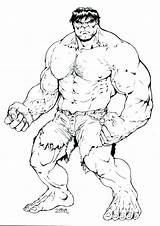 Coloring Pages Hulk Incredible Getcolorings Primary sketch template