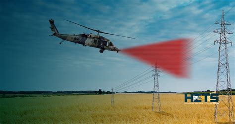 meteksan defences laser based helicopter obstacle detection system   displayed