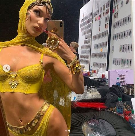 bella hadid instagram model shares behind the scenes snaps from savage