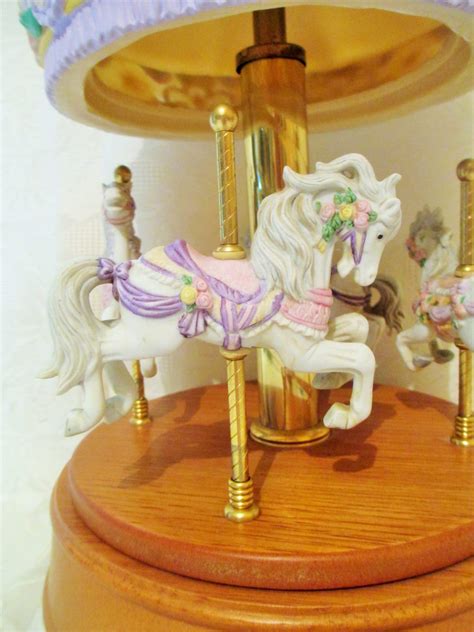 carousel horse  box westland carousel collection