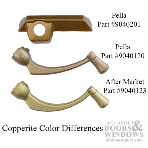 awning casement pella operator crank handle choose color