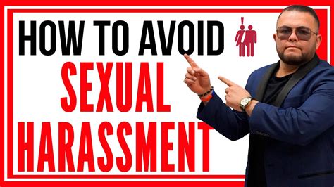 how to avoid sexual harassment youtube
