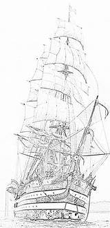Ships Coloring Pages Sailing Filminspector Tall sketch template