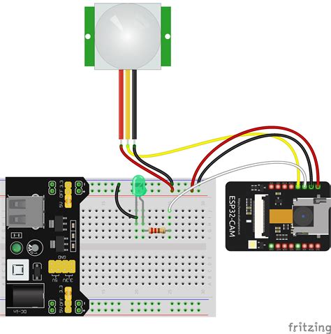 esp cam  pir motion sensor  telegram arduino project hub