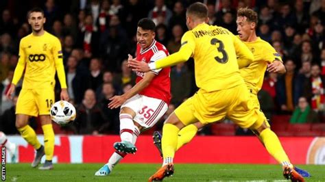 Europa League Gabriel Martinelli Impresses In Arsenal’s 4 0 Win Over