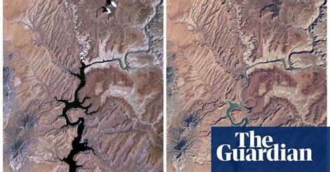 lake powell drought in pictures news the guardian