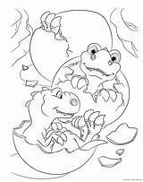 Age Ice Coloring Pages Dinosaurs Dawn Sid Hatch Popular Colorator Cartoons sketch template